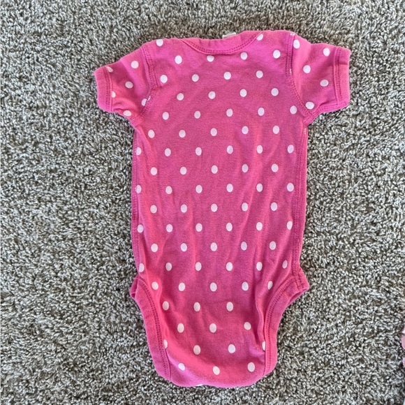 Michigan State Spartans Baby Girl Bodysuit Set MSU Spartan outfit Size 6-9 - Picture 8 of 9